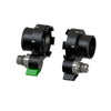 DIVESOFT - Manual Addition Valves, DIL + OXY 34.4 MM (1 3/8
