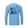 Sea Fear - Caribbean Eagle Ray Long Sleeve Rash Guard