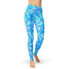Spacefish Army - Turtle Tie Dye Contour Leggings