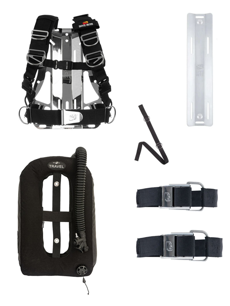 Dive Rite Single Tank Transplate Package