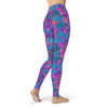Spacefish Army - Coral Kaleidoscope Contour Leggings