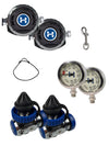 Halcyon - H-50D Sidemount Regulator Package