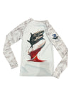 Sea Fear - Great White Unisex Long Sleeve Performance Tee