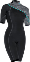BARE - Women's 2mm Elate Shorty - Size 14 (WETSUIT CLEARANCE)